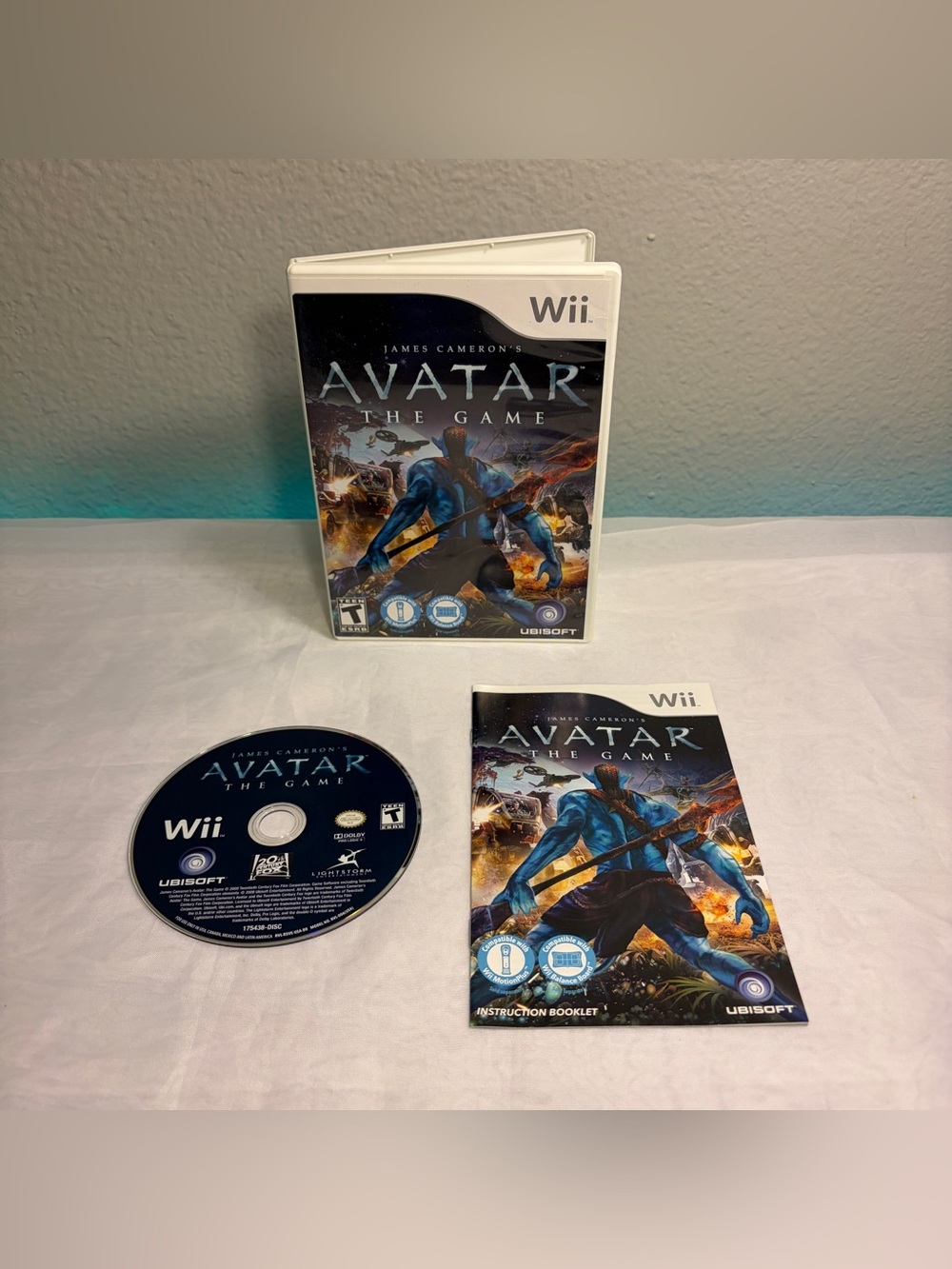 James Cameron's Avatar: The Game (Nintendo Wii, 2009) CIB Tested & Works Game